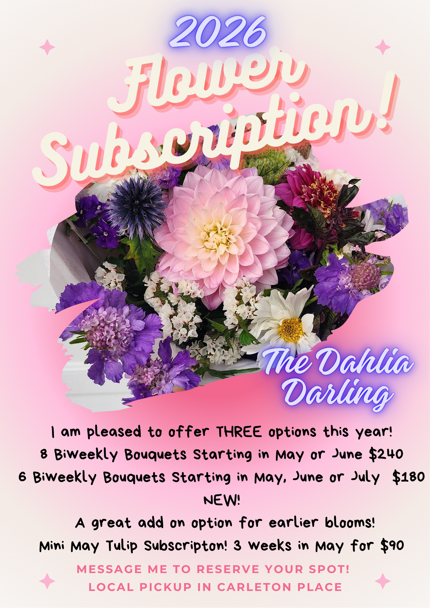 2026 Flower Subscription