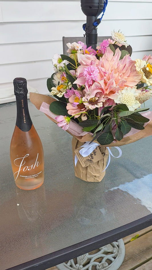 Arrangement in a Wrapped Vase