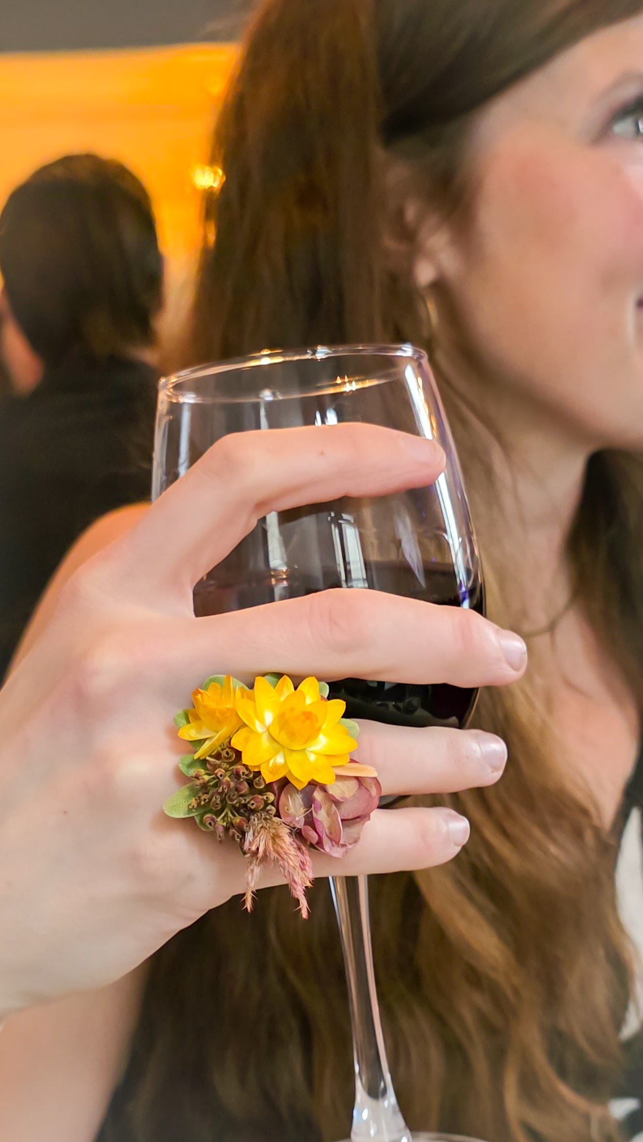 Dried Flower, Botanical Rings