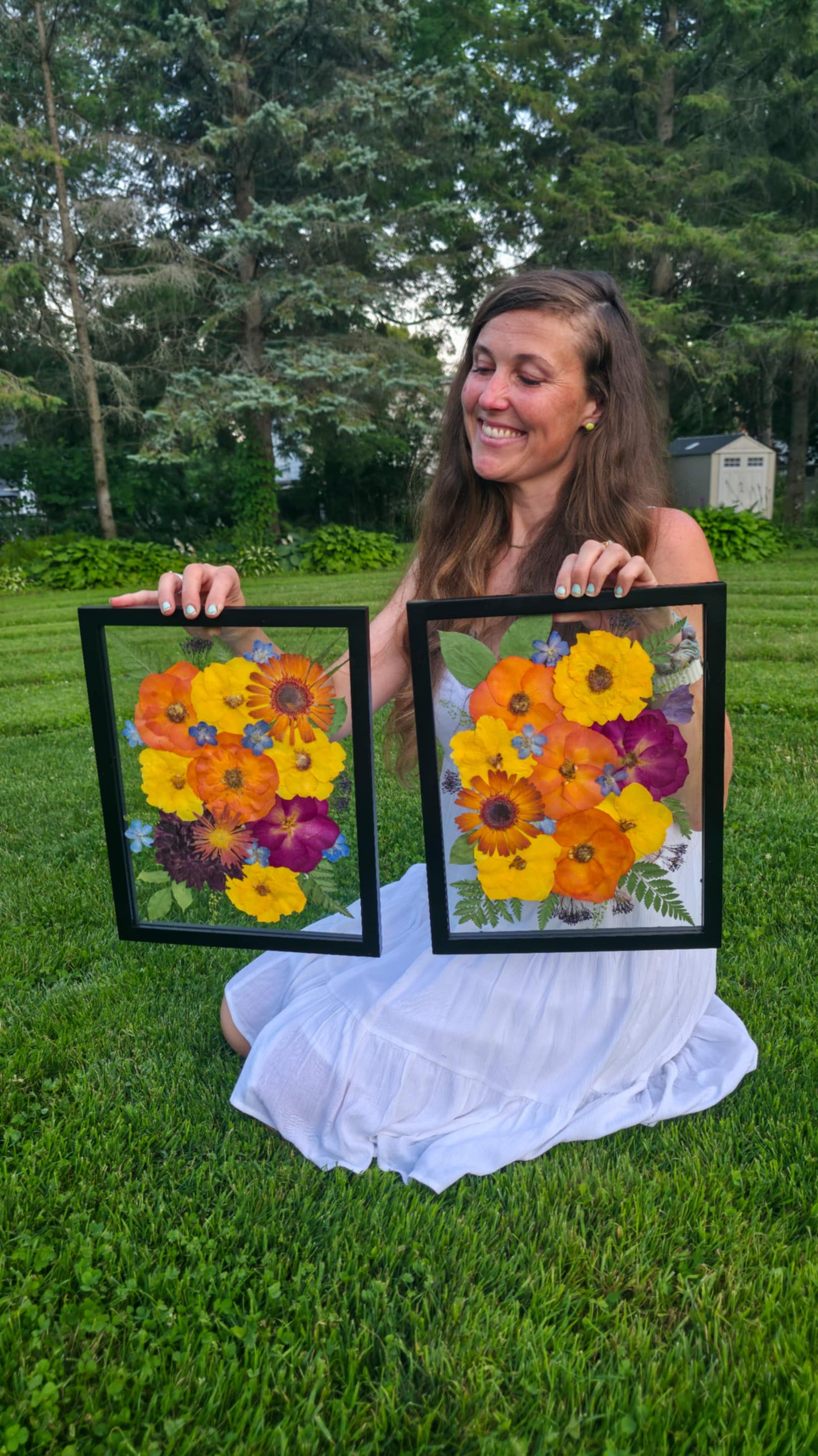 11x14" Pressed Flower Frame