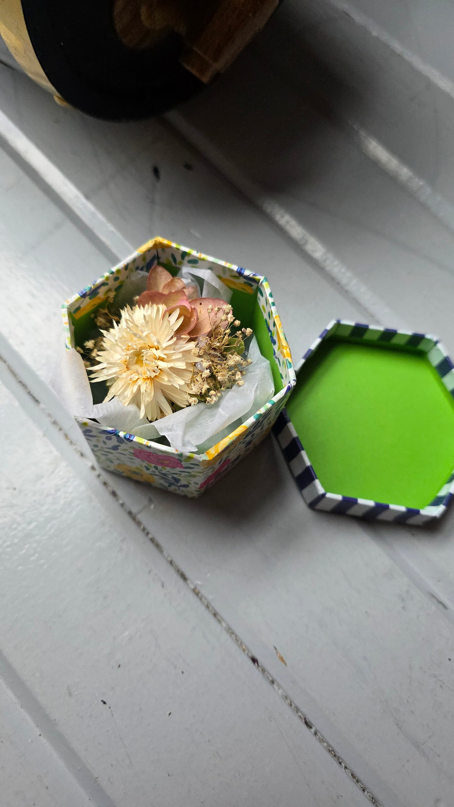 Dried Flower, Botanical Rings